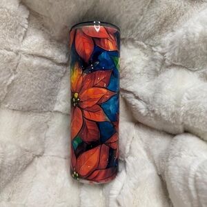 Colorful Floral Tumbler